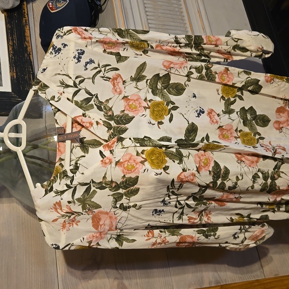 Womens floral blouse